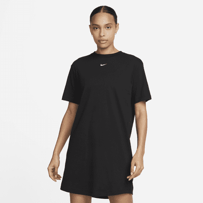 Black nike tshirt dress on sale